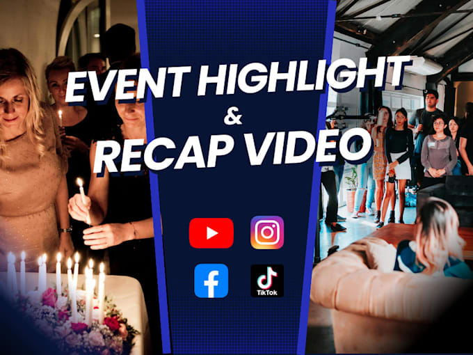 Gig Preview - Do video editing event recap, highlight concert, party, club video editing