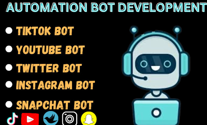 Gig Preview - Develop automation tiktok shop bot tiktok affilate bot instagram api bot