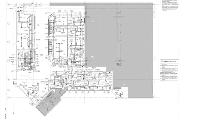 Gig Preview - Draft floor plan mep hvac adu site plan elevation section for city pemit