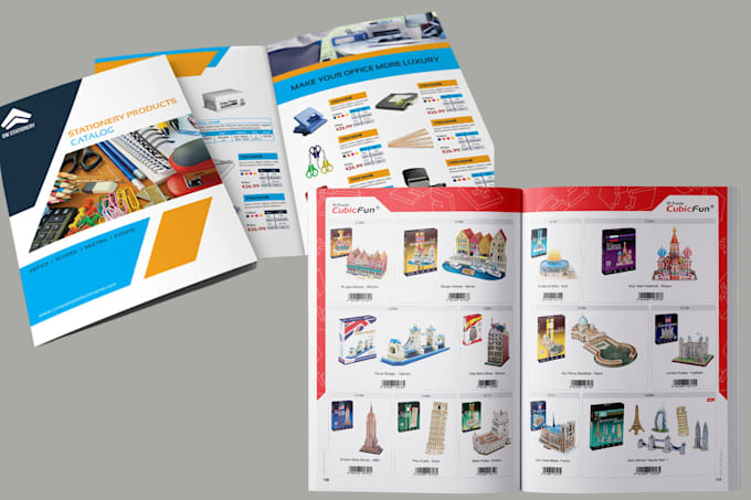 Gig Preview - Professional product catalog, lookbook, magazine, brochure flyer, sell sheet