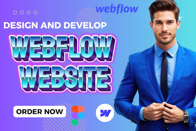 Gig Preview - Fix, update, clone, develop webflow website figma to framer, 3d animated webflow