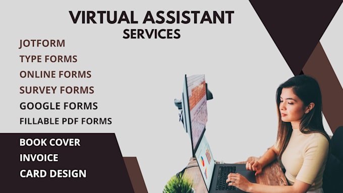 Gig Preview - Be virtual assistant to create jotform,typeform,  surveyform, googleform invoice