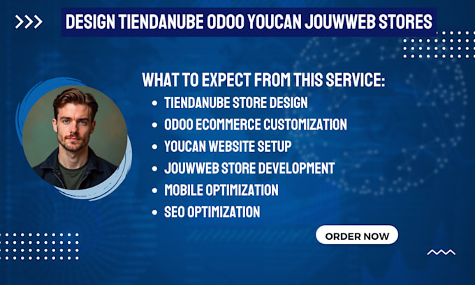 Gig Preview - Expert design and setup for tiendanube, odoo, youcan, or jouwweb stores