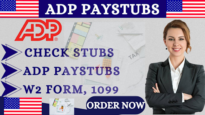 Gig Preview - Do adp pay stubs pay check stubs payroll report w2 form