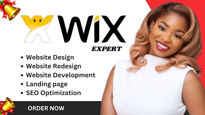 Gig Preview - Build wix website redesign wix website design wix website redesign wix website