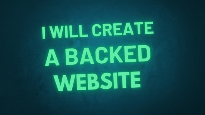 Bestseller - develop a backend website