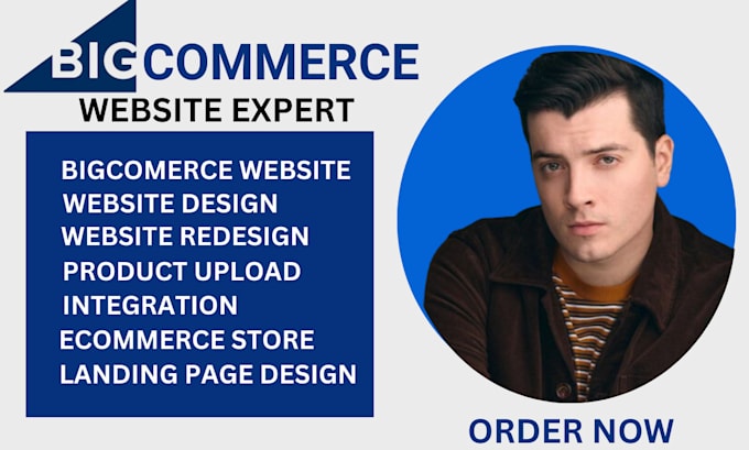 Gig Preview - Do bigcommerce store design bigcommerce website design bigcommerce redesign