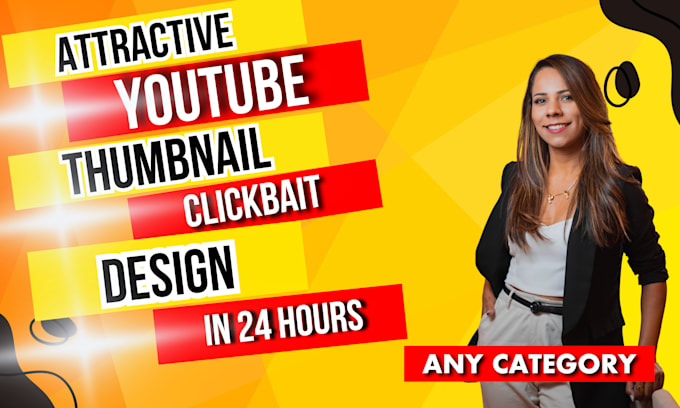 Gig Preview - Create amazing and attractive youtube thumbnail design