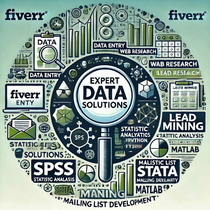 Gig Preview - Do expert data entry work and data analysis spss, stata, python,matlab