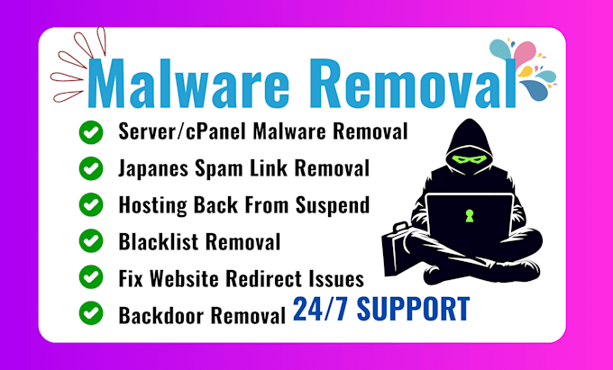 Gig Preview - Remove malware from your wordpress website and secure it