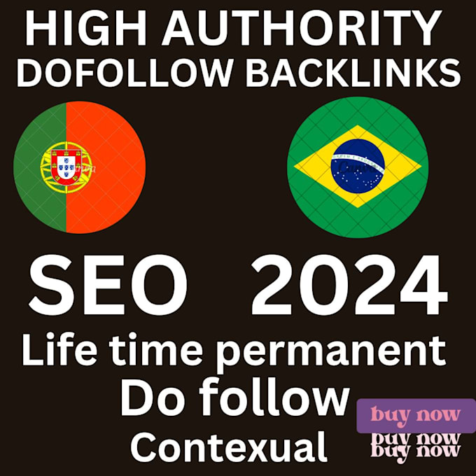 Bestseller - do portugal and brazil dofollow SEO backlinks with domain linkbuilding