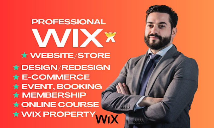 Gig Preview - Design wix business website setup wix printful printify seo store redesign wix