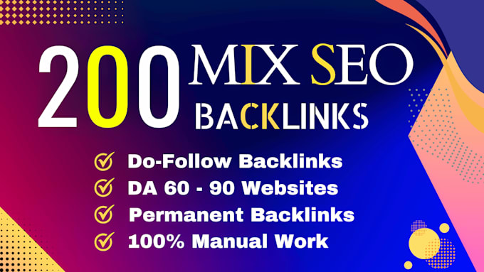 Bestseller - do 200 mix SEO backlinks high da authority for link building