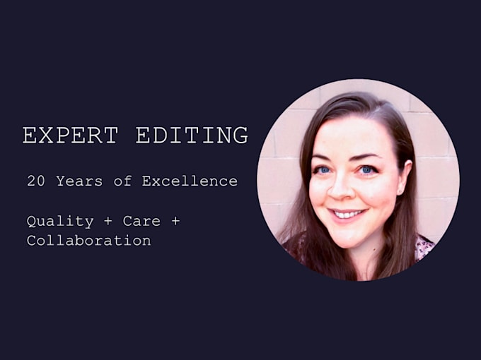 Gig Preview - Expertly edit your book manuscript