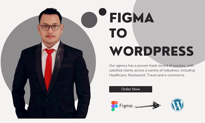 Gig Preview - Convert figma to elementor or figma to wordpress website