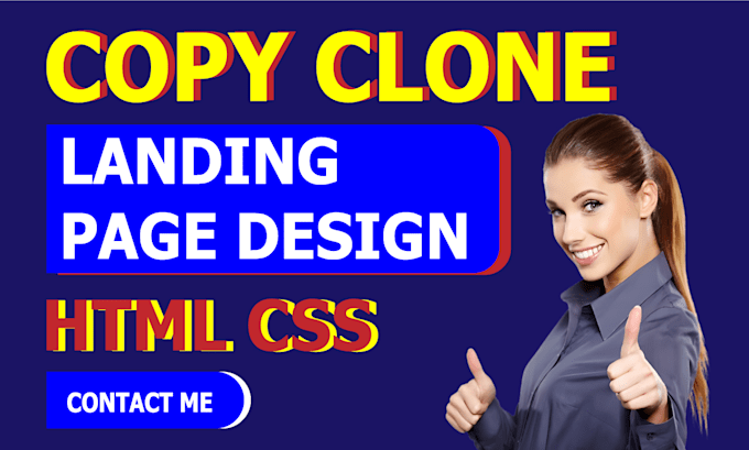 Gig Preview - Copy clone website design redesign  duplicate website into html css js