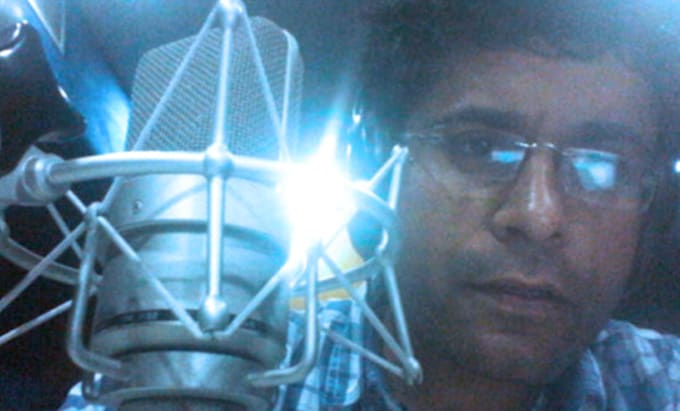 Gig Preview - Record hindi male voice over recordings top indian voice artist