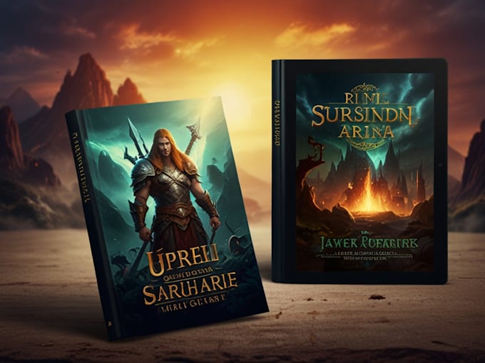 Gig Preview - Create an epic fantasy book cover design or ebook cover