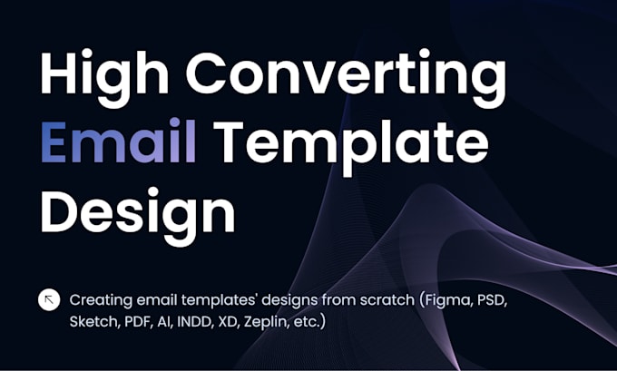 Gig Preview - Do custom email template design