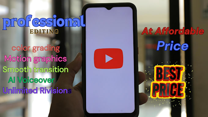 Gig Preview - Do attractive and engaging editing for youtube and other platforms