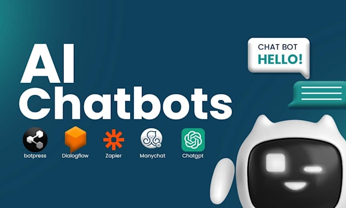 Gig Preview - Create ai chatbot or chatgpt solution using manychat, botpress, voiceflow