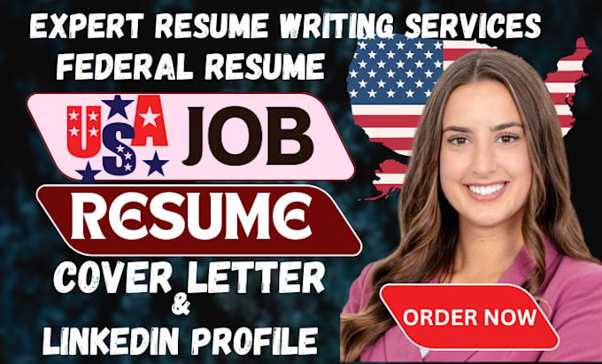 Gig Preview - Craft federal resume government resume military and resume writing