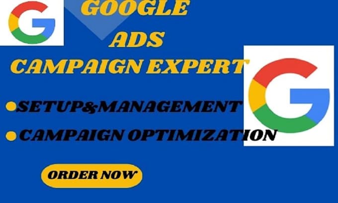 Gig Preview - Setup and manage your google ads adwords ppc search, display and pmax campaigns