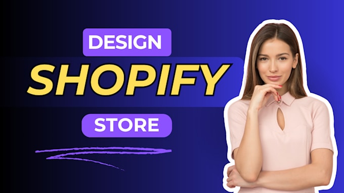 Gig Preview - Build shopify website, shopify developer, shopify redesign, dropshipping website