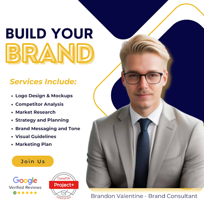 Gig Preview - Develop a tailored branding strategy that sets you apart