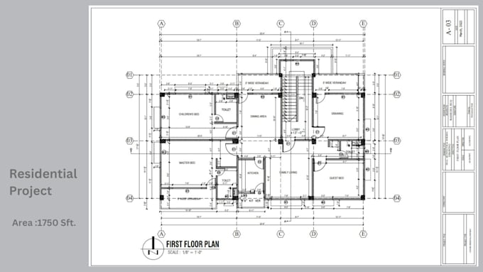 Gig Preview - Draw garage conversion, adu, and deck blueprints