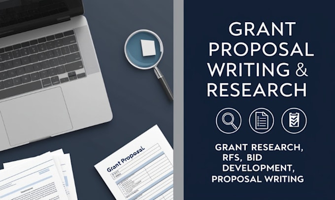 Gig Preview - Do grant proposal writing grant research grant proposal grant writing, rfp, bid