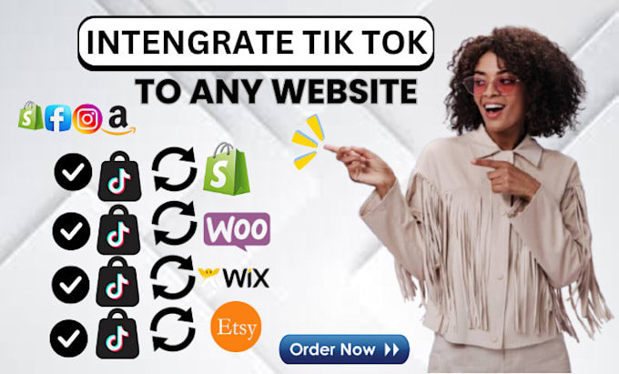 Gig Preview - Setup tiktok shop, integrate tiktok with shopify, etsy store