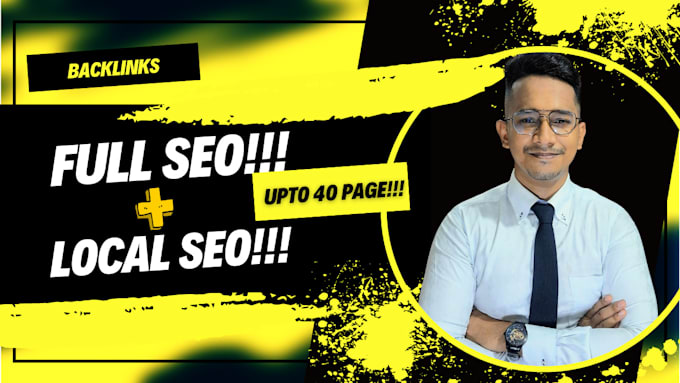 Gig Preview - Do professional SEO and local search marketing to grow your business and traffic