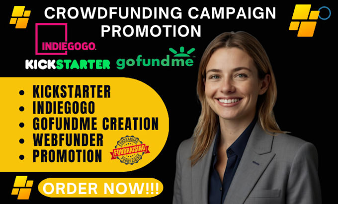 Gig Preview - Generate real crowdfunding backers list, campaign  promotion, campaign creation