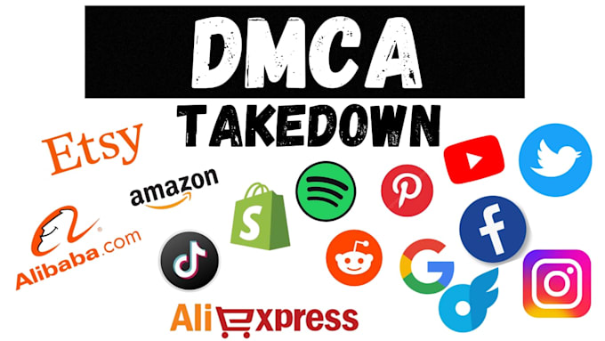 Gig Preview - Takedown content on google,facebook, reddit,shopify,etsy,intagram under dmca