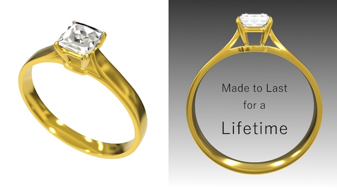 Gig Preview - Model complex jewelry cad design with perfection jewelry designs and render