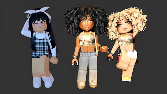 Gig Preview - Do custom roblox clothing roblox model for your game