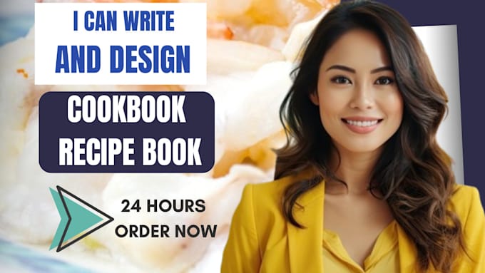 Gig Preview - Write high quality recipes for recipe book, edit and formatting cookbook ebook