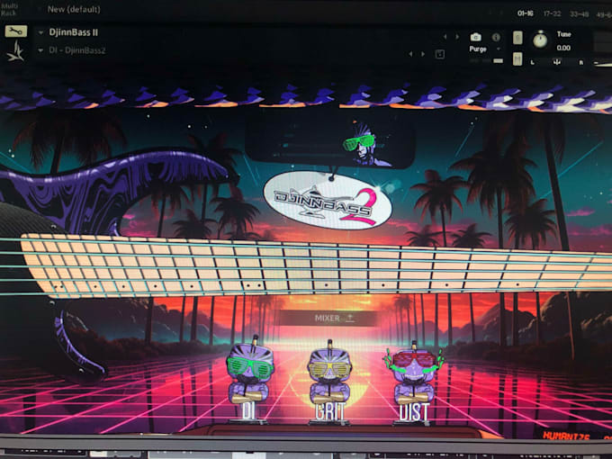 Gig Preview - Record professional bass for modern metal music using djinbass