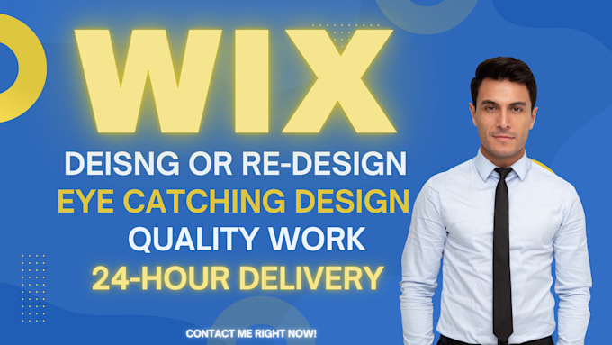 Bestseller - design a custom wix website with animations and responsive features