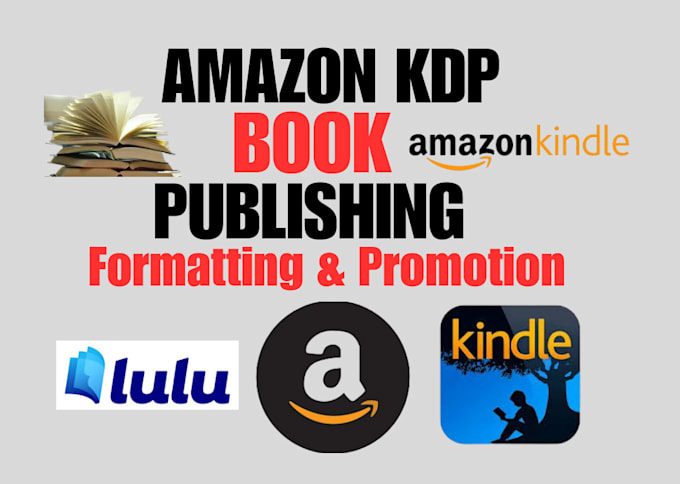 Gig Preview - Do kdp manuscript formatting amazon kdp book publishing kindle self publishing