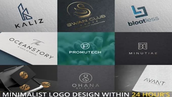 Gig Preview - Design a minimalist business logo for your brand quickly