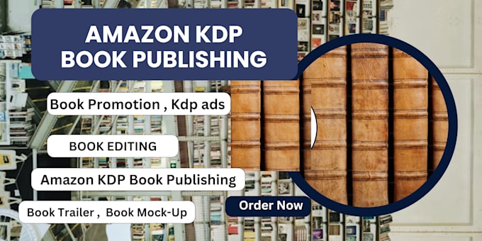 Gig Preview - Amazon kdp book publishing book formatting amazon kdp training manual booktok