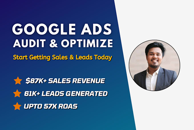 Gig Preview - Audit and optimize your existing google ads campaign