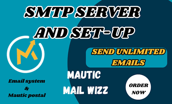 Gig Preview - Setup SMTP server on mautic or mailwizz email marketing