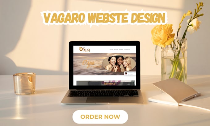 Gig Preview - Design vagaro, spa, beauty website showit website with online booking