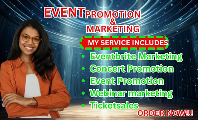 Gig Preview - Do USA event marketing, event setup, webinar promotion