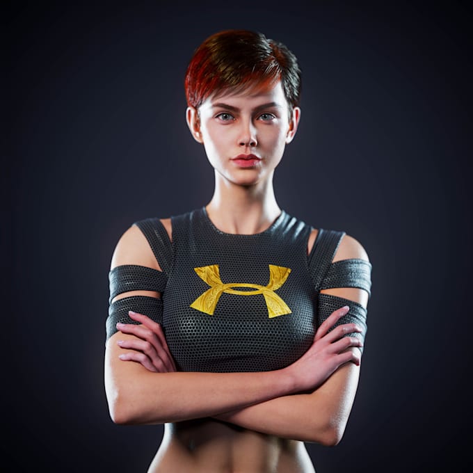 Bestseller - do 3d hyper realistic character 3d metahuman character game character design