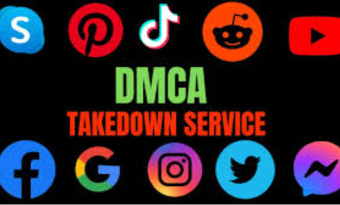 Gig Preview - Send dmca takedown notices to remove pirated,illegall,leaked,defaming content