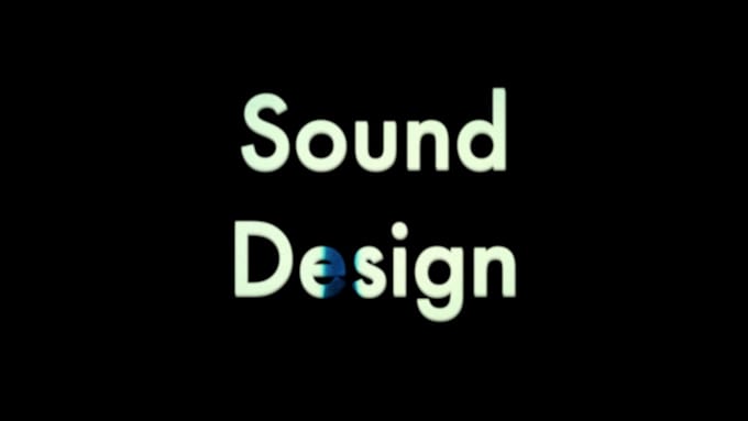 Gig Preview - Create bespoke sound design for your video project